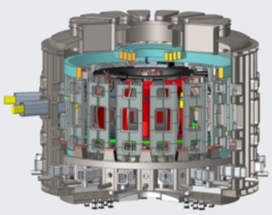 K-DEMO Tokamak and Tokamak Building Conceptual Diagram 이미지